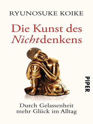 cover image of Die Kunst des Nichtdenkens